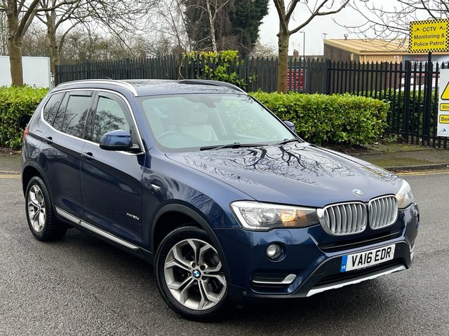 2016 16 BMW X3 3.0 XDRIVE30D XLINE 5d 255 BHP