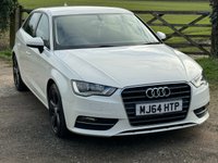 USED 2014 64 AUDI A3 1.6 TDI SPORT 5d 109 BHP 85 MPG LOW LOW MILES