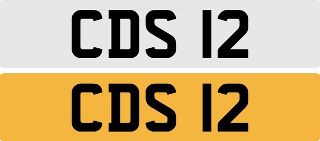View our Number Plate Plate 