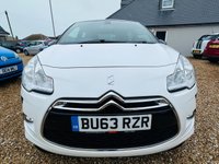 USED 2013 63 CITROEN DS3 1.6 DSTYLE PLUS 3d 120 BHP Superb Low mileage with FSH and rear sensors