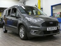 USED 2019 69 FORD GRAND TOURNEO CONNECT 1.5 TITANIUM TDCI 5d 120 BHP STUNNING EXAMPLE 5 SEATS SAT NAV SUNROOF CRUISE REAR VIEW CAMERA PARKING SENSORS 1 OWNER SERVICE HISTORY