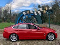 USED 2016 66 BMW 4 SERIES GRAN COUPE 2.0 418D LUXURY GRAN COUPE 4d 148 BHP BIG SPEC 'LUXURY EDITION' - AUTOMATIC TRANSMISSION - SATELLITE NAVIGATION - FULL EXTENDED MERINO NUTMEG PREMIUM LEATHER -  FREE 12 MONTHS WARRANTY / BREAKDOWN RECOVERY