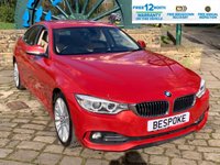USED 2016 66 BMW 4 SERIES GRAN COUPE 2.0 418D LUXURY GRAN COUPE 4d 148 BHP BIG SPEC 'LUXURY EDITION' - AUTOMATIC TRANSMISSION - SATELLITE NAVIGATION - FULL EXTENDED MERINO NUTMEG PREMIUM LEATHER -  FREE 12 MONTHS WARRANTY / BREAKDOWN RECOVERY