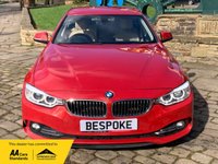 USED 2016 66 BMW 4 SERIES GRAN COUPE 2.0 418D LUXURY GRAN COUPE 4d 148 BHP BIG SPEC 'LUXURY EDITION' - AUTOMATIC TRANSMISSION - SATELLITE NAVIGATION - FULL EXTENDED MERINO NUTMEG PREMIUM LEATHER -  FREE 12 MONTHS WARRANTY / BREAKDOWN RECOVERY