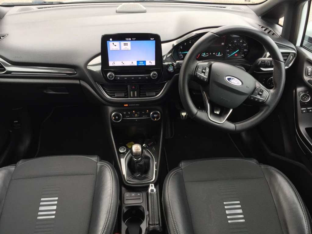 USED 2018 68 FORD FIESTA 1.0 ST-LINE X 5d 138 BHP ST LINE X FIESTA COVERED 51000 MILE
