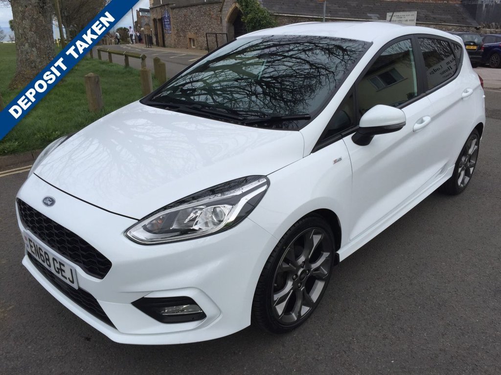 USED 2018 68 FORD FIESTA 1.0 ST-LINE X 5d 138 BHP ST LINE X FIESTA COVERED 51000 MILE