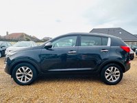 USED 2014 14 KIA SPORTAGE 1.7 CRDI 2 ISG 5d 114 BHP Superb Specification SUV with Pano dual Roof and half leather