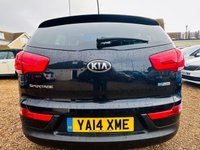 USED 2014 14 KIA SPORTAGE 1.7 CRDI 2 ISG 5d 114 BHP Superb Specification SUV with Pano dual Roof and half leather