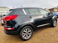 USED 2014 14 KIA SPORTAGE 1.7 CRDI 2 ISG 5d 114 BHP Superb Specification SUV with Pano dual Roof and half leather