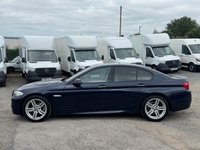 USED 2013 13 BMW 5 SERIES 2.0 520D M SPORT AUTO  181 BHP PX JUST ARRIVED, AUTO, CREAM LEATHER, CRUISE, BLUETOOTH