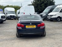 USED 2013 13 BMW 5 SERIES 2.0 520D M SPORT AUTO  181 BHP PX JUST ARRIVED, AUTO, CREAM LEATHER, CRUISE, BLUETOOTH