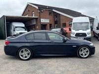USED 2013 13 BMW 5 SERIES 2.0 520D M SPORT AUTO  181 BHP PX JUST ARRIVED, AUTO, CREAM LEATHER, CRUISE, BLUETOOTH