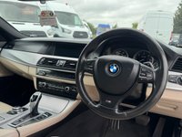 USED 2013 13 BMW 5 SERIES 2.0 520D M SPORT AUTO  181 BHP PX JUST ARRIVED, AUTO, CREAM LEATHER, CRUISE, BLUETOOTH