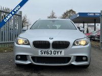 USED 2013 63 BMW 5 SERIES 2.0 520D M SPORT TOURING 5d 181 BHP FRONT AND REAR PARKING SENSORS +  MSPORT +  AUTO HOLD +  HEATED SEATS +  DUAL ZONE CLIMATE CONTROL +  AUTOMATIC CLIMATE CONTROL +  FULL LEATHER SEATS +  CRUISE CONTROL +  DAB RADIO +  AUX +  USB +  BLUETOOTH TELEPHONE +  AUTOMATIC HEADLIGHTS +  SATELLITE NAVIGATION +  AUTO TAILGATE +