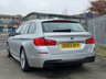 USED 2013 63 BMW 5 SERIES 2.0 520D M SPORT TOURING 5d 181 BHP FRONT AND REAR PARKING SENSORS +  MSPORT +  AUTO HOLD +  HEATED SEATS +  DUAL ZONE CLIMATE CONTROL +  AUTOMATIC CLIMATE CONTROL +  FULL LEATHER SEATS +  CRUISE CONTROL +  DAB RADIO +  AUX +  USB +  BLUETOOTH TELEPHONE +  AUTOMATIC HEADLIGHTS +  SATELLITE NAVIGATION +  AUTO TAILGATE +