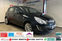 USED 2012 12 VAUXHALL CORSA 1.4 SE 5d 98 BHP LOW RATE FINANCE AVAILABLE +  FREE12 MONTH RAC MEMBERSHIP + RAC PLATINUM WARRANTY INCLUDED