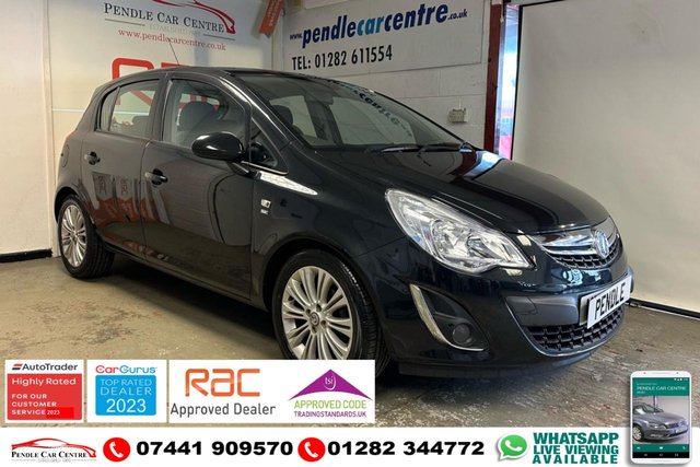2012 12 Vauxhall Corsa 1.4 SE 5d 98 BHP