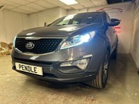 USED 2014 14 KIA SPORTAGE 1.7 CRDI 3 SAT NAV ISG 5d 114 BHP DEC 24 MOT