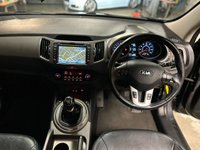 USED 2014 14 KIA SPORTAGE 1.7 CRDI 3 SAT NAV ISG 5d 114 BHP DEC 24 MOT