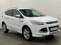 USED 2016 16 FORD KUGA 2.0 TITANIUM SPORT TDCI 5d 177 BHP 4x4 Ford Kuga Titanium Sport , Frozen White , Part Leather , Appearance Pack