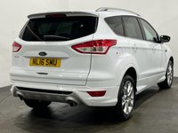 USED 2016 16 FORD KUGA 2.0 TITANIUM SPORT TDCI 5d 177 BHP 4x4 Ford Kuga Titanium Sport , Frozen White , Part Leather , Appearance Pack