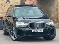 USED 2020 20 BMW X7 3.0 XDRIVE30D M SPORT 5d 261 BHP EURO 6 1 OWNER+PANROOF+7SEATS+HEADUP