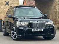 USED 2020 20 BMW X7 3.0 XDRIVE30D M SPORT 5d 261 BHP EURO 6 1 OWNER+PANROOF+7SEATS+HEADUP