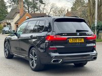 USED 2020 20 BMW X7 3.0 XDRIVE30D M SPORT 5d 261 BHP EURO 6 1 OWNER+PANROOF+7SEATS+HEADUP