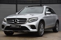 USED 2018 67 MERCEDES-BENZ GLC-CLASS 2.1 GLC 250 D 4MATIC AMG LINE PREMIUM 5d 201 BHP ULEZ | PANROOF | FDSH | 2 KEYS | AUTO | 360 CAMERA | SAT NAV