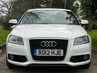 USED 2012 12 AUDI A3 1.4 SPORTBACK TFSI S LINE 5d 123 BHP 