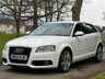 USED 2012 12 AUDI A3 1.4 SPORTBACK TFSI S LINE 5d 123 BHP 