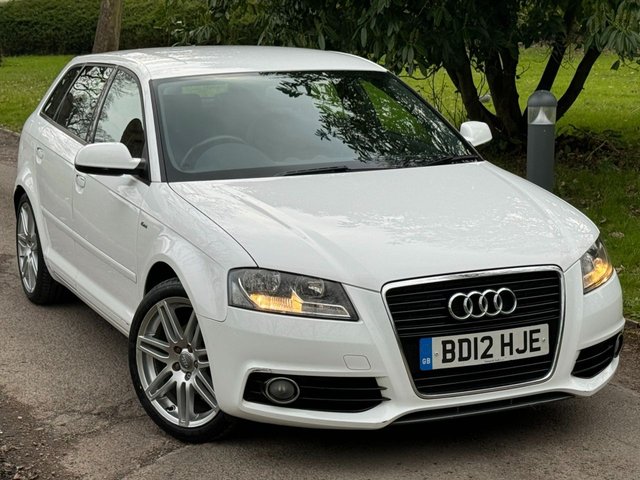 2012 12 Audi A3 1.4 SPORTBACK TFSI S LINE 5d 123 BHP