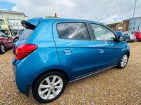 USED 2015 15 MITSUBISHI MIRAGE 1.2 3 5d 79 BHP Top spec with low mileage and a FSH