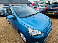 USED 2015 15 MITSUBISHI MIRAGE 1.2 3 5d 79 BHP Top spec with low mileage and a FSH