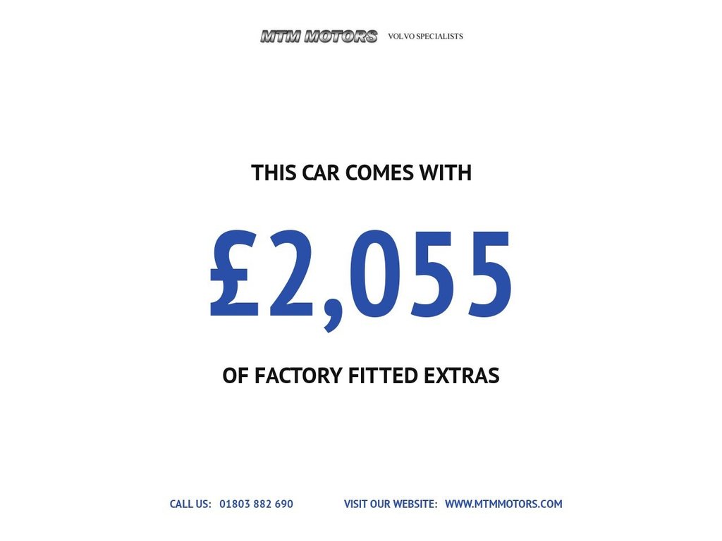 USED 2016 65 VOLVO V40 2.0 D3 R-DESIGN NAV 5d 148 BHP DAB + SAT NAV
