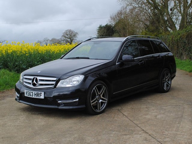 2013 63 Mercedes-Benz C-Class 2.1 C220 CDI BLUEEFFICIENCY AMG SPORT 5d 168 BHP