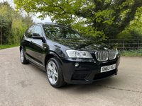 USED 2013 63 BMW X3 3.0 XDRIVE30D M SPORT 5d 255 BHP ZERO DEPOSIT FINANCE AVAILABLE