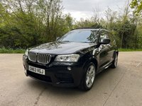 USED 2013 63 BMW X3 3.0 XDRIVE30D M SPORT 5d 255 BHP ZERO DEPOSIT FINANCE AVAILABLE