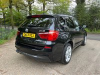 USED 2013 63 BMW X3 3.0 XDRIVE30D M SPORT 5d 255 BHP ZERO DEPOSIT FINANCE AVAILABLE