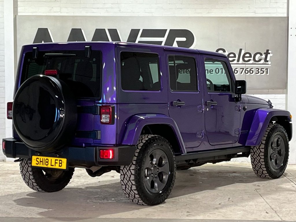 USED 2018 18 JEEP WRANGLER 2.8 CRD NIGHT EAGLE UNLIMITED 4d 197 BHP 