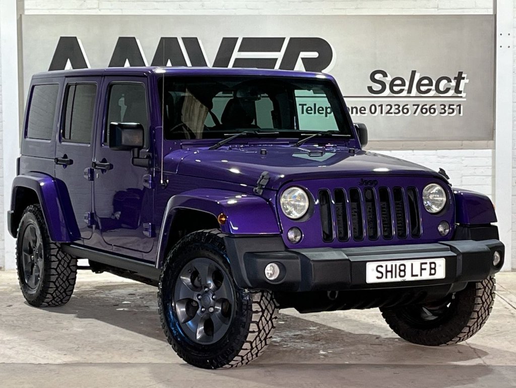 USED 2018 18 JEEP WRANGLER 2.8 CRD NIGHT EAGLE UNLIMITED 4d 197 BHP 