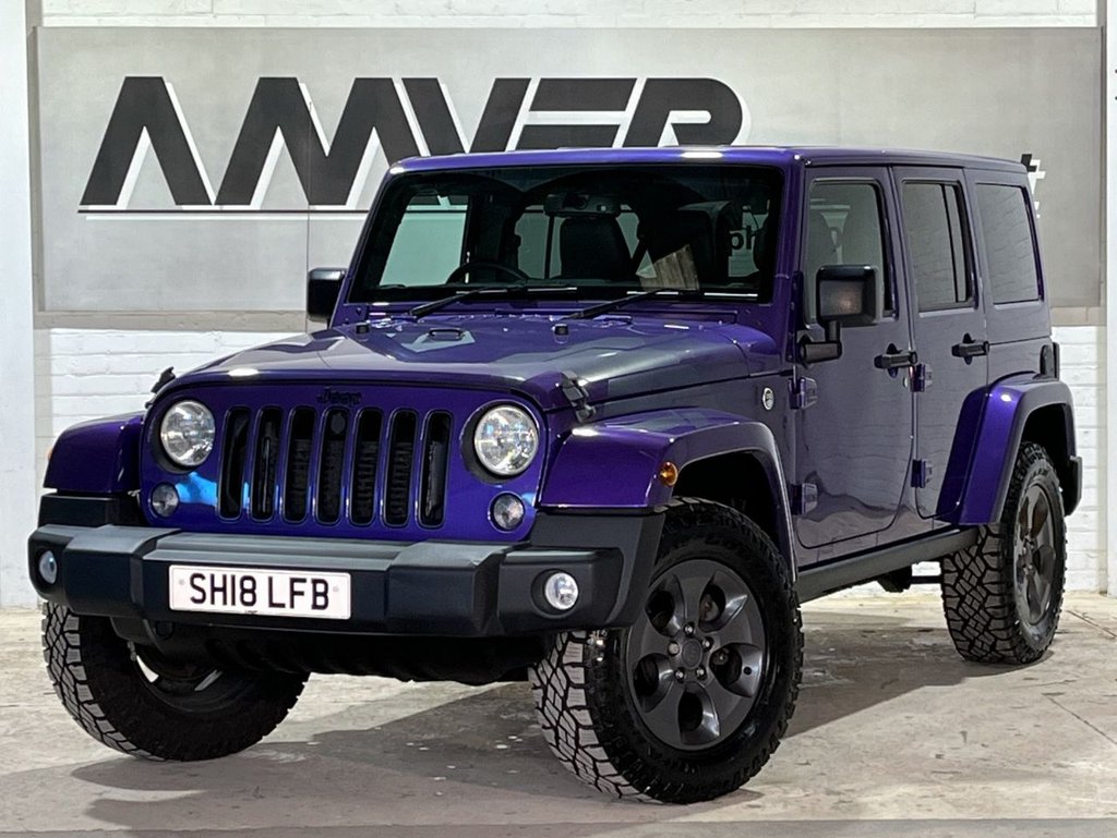 USED 2018 18 JEEP WRANGLER 2.8 CRD NIGHT EAGLE UNLIMITED 4d 197 BHP 