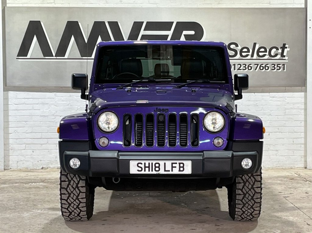 USED 2018 18 JEEP WRANGLER 2.8 CRD NIGHT EAGLE UNLIMITED 4d 197 BHP 