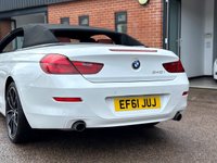 USED 2011 61 BMW 6 SERIES 3.0L 640I SE 2d AUTO 316 BHP ONE OWNER