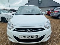 USED 2012 62 HYUNDAI I10 1.2 ACTIVE 5d 85 BHP Low Mileage 5 door petrol with a FSH