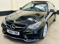 USED 2016 66 MERCEDES-BENZ E-CLASS 2.1 E 220 D AMG LINE EDITION 2 DOOR 174 BHP EURO 6 HUGE SPECIFICATION