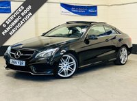 USED 2016 66 MERCEDES-BENZ E-CLASS 2.1 E 220 D AMG LINE EDITION 2 DOOR 174 BHP EURO 6 HUGE SPECIFICATION