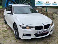 USED 2015 15 BMW 3 SERIES 2.0 320D XDRIVE M SPORT 4d 181 BHP BIG SPEC - X-DRIVE - M-SPORT - F+R HEATED RED LEATHER - UPGRADE ALLOYS - CRUISE - CLIMATE - SATELLITE NAVIGATION - PARK DISTANCE CONTROL