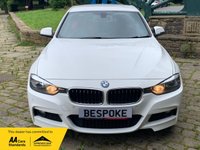 USED 2015 15 BMW 3 SERIES 2.0 320D XDRIVE M SPORT 4d 181 BHP BIG SPEC - X-DRIVE - M-SPORT - F+R HEATED RED LEATHER - UPGRADE ALLOYS - CRUISE - CLIMATE - SATELLITE NAVIGATION - PARK DISTANCE CONTROL