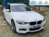 USED 2015 15 BMW 3 SERIES 2.0 320D XDRIVE M SPORT 4d 181 BHP BIG SPEC - X-DRIVE - M-SPORT - F+R HEATED RED LEATHER - UPGRADE ALLOYS - CRUISE - CLIMATE - SATELLITE NAVIGATION - PARK DISTANCE CONTROL